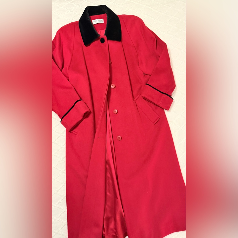 Women’s vintage Wool Coat By Forecasters Of Boston Size 10 Excellent Condition